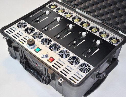 ποιότητας  Compact Semi Portable Tactical Jammer Device 25MHz-3.8GHz Easy Installation εργοστάσιο
