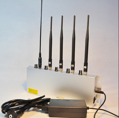 5 Jammer ραδιοσυχνότητας ζωνών τηλεχειρισμός για το GSM 315mhz 433mhz 868mhz