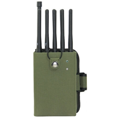 Φορητό Jammer UHF VHF Lojack σημάτων 8 ζωνών κυψελοειδές Blocker 35M σειρά