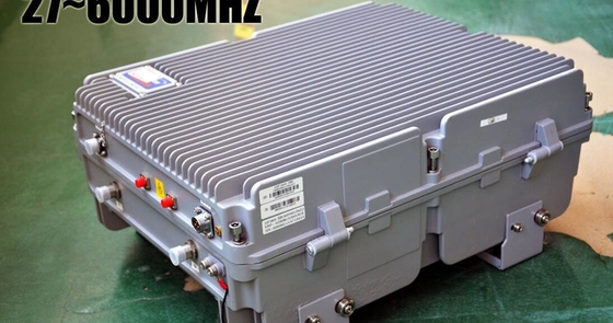 0.1-6 Ghz πλήρες Jammer κηφήνων κάλυψης στρατιωτικό, Jammer υψηλής συχνότητας για τους κηφήνες